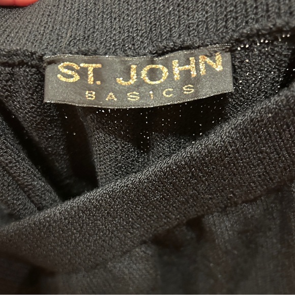 St John Black 2-Piece Evening Skirt Set - Picture 5 of 6